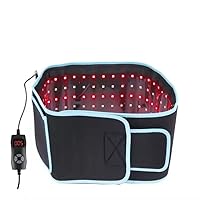 Red Light Therapy Belt for Body,105pcs LED Lights,Infrared Light Therapy for Shoulder Waist Muscle Pain Relief,660nm+850nm Near Infrared Light Therapy Belt Wrap Timer Remote Control,Gifts for Parents