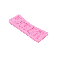 Hats Clothes Silicone Mold Chocolate Candy Clay Mold For Diy Dessert Crystal Mold Handmade Cupcake Decor Baking Tool Chocolate Cake Fondant Mold