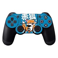 MightySkins Skin Compatible with Sony PS4 Controller - Fox Kawaii | Protective, Durable, and Unique Vinyl Decal wrap Cover | Easy to Apply, Remove, and Change Styles | Made in The USA