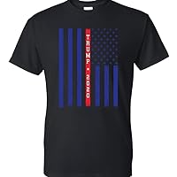 Trump Flag Funny Political Republican Mens Novelty T-Shirt