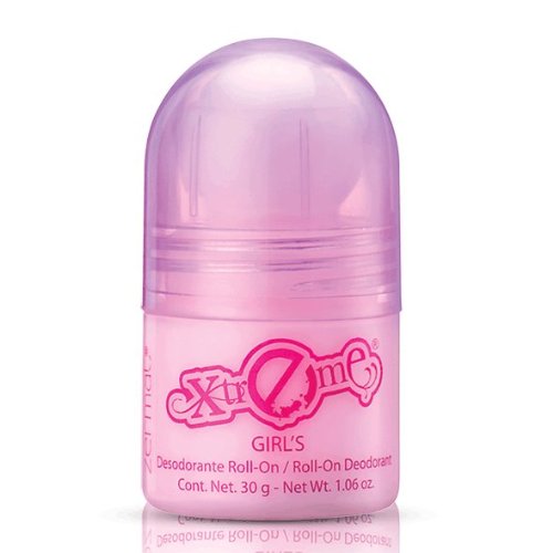 Zermat Roll-On Deodorant Xtreme for Girls, Desodorante para Niñas