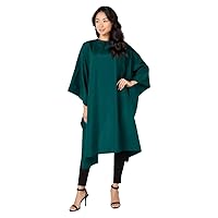 Betty Dain Lightweight Nylon Hair Cutting/Styling Cape, Water Resistant, Machine Washable, Snap Closure, 54 x 60 inch