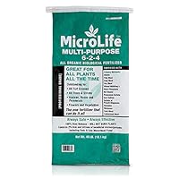 MicroLife Multi-Purpose (6-2-4) Professional Grade Granular Organic Fertilizer for All Plants All the Time, 40 LBS