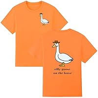 Silly Goose On The Loose Shirt Funny Goose Club T-Shirt