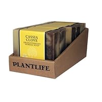 Plantlife Cassia Clove 6-pack Bar Soap - Moisturizing and Soothing Soap for Your Skin - Hand Crafted Using Plant-Based Ingredients - Made in California 4oz Bar