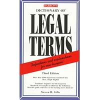 Dictionary of Legal terms Dictionary of Legal terms Paperback