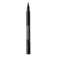 Microblading Brow Shaping Pen - For a Fuller, More Defined Brow - Long-lasting, Smudge Resistant, Rich Color - Vegan and Cruelty Free Makeup - Auburn - 0.026 oz