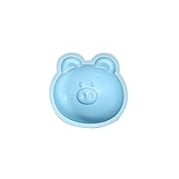 Cute Pigs Rabbit Bear Silicone Molds Fondants Chocolate Molds DIY Cake Dessert Molds Kitchen Bakings DIY Supplies Chocolate Molds For Household Cute Soap Molds