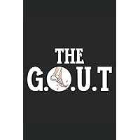 The G.O.U.T Journal Notebook: Notebook Journal gift for tracking Gout attack and for tracking food intake for people with gout. Journal Notebook 6x9 inches, 120 pages.