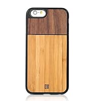 REMAX iPhone 6/6S Case Wood+TPU Material Walnut/Bumboo 762103
