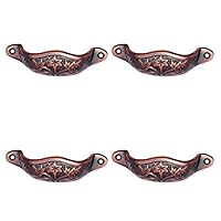 Adonai Hardware Geder Decorative Brass Drawer Pull (Supplied as 4 Pieces per Pack)