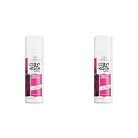 Colorista 1-Day Washable Temporary Hair Color Spray, Hot Pink, 2 Ounces (Pack of 2)