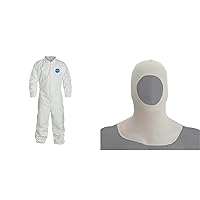 DuPont Tyvek 400 TY125S Disposable Protective Coverall (Pack of 25) and Allegro Industries 1410-12 Spray Socks (Pack of 12)