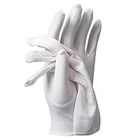 Hand One Pair Bell Ringer, Usher or Parade Gloves, Large, White