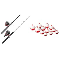 Zebco 202 & 404 Spincast Reels and Fishing Rod Combos (2-Pack)