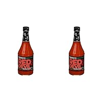 Red Devil Sauce Hot, 12 Ounce (Pack of 2)