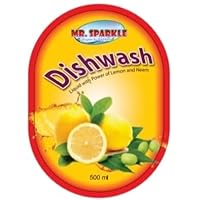 Dishwash Liquid with Power of Lemon and Neem (Pack of 1)