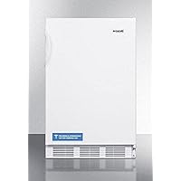 Summit NSF Compliant Built-in Under-Counter Refrigerator Med Use Only FF7