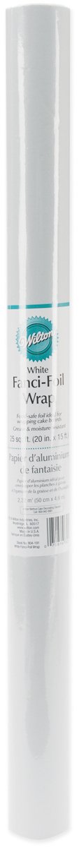 Wilton White Fanci-Foil Wrap