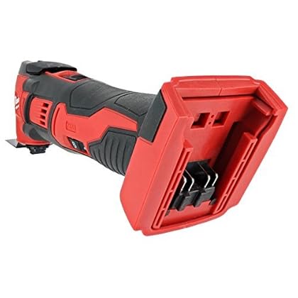 Milwaukee 2626-20 M18 18V Lithium Ion Cordless 18,000 OPM Orbiting Multi Tool with Woodcutting Blades and Sanding Pad with Sheets Included (Battery Not Included, Power Tool Only)