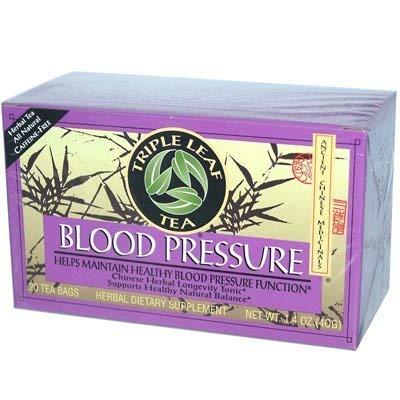 Triple Leaf Tea Blood Pressure - 20 Tea Bags (Pack of 6)