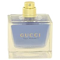 Gucci Pour Homme II by Gucci Eau De Toilette Spray (Tester) 3.4 oz for Men - 100% Authentic