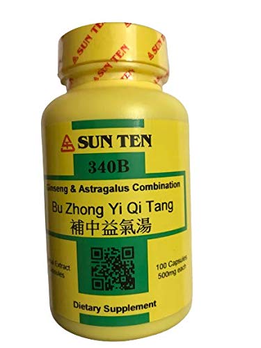Sun Ten - Ginseng & Astragalus Combination Capsules/Bu Zhong Yi Qi Tang/補中益氣湯