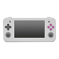RG505 Handheld Game Console, 4+128G Portable Retro Game Console Built-in 4267 Classic Game for Boys - Grey
