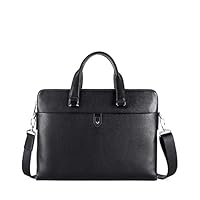 Men Genuine Leather Briefcase Laptop Bags Male Business Travel Messenger Bags Men's Crossbody Shoulder Bag