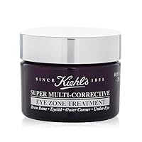 Kiehl's Super Multi-Corrective Eye Cream, Anti-Aging Cream that Lifts Brow Bone Area, Smooths and Firms Eye Lids, Bilberry Seed Extract and Collagen Peptide for Tighter and Smoother Looking Skin