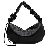 PETITCHOU Shoulder Bag, Handbag, Pleated One Shoulder, Minimalist, Cross-body Design, Lightweight, For Work or School Commutes, Korea