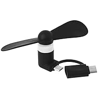 Travel Portable Cell Phone Fan Type-C Micro USB C Cooling For Androids Phones Fans Cute USB Fan Type C Removable Gadgets Low Power For Mobile Power Phone PC Laptop