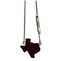 Texas Druzy Necklace Pendent