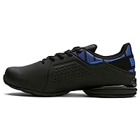 PUMA Mens Viz Runner Repeat Perforated Wide Running Sneakers Shoes - Black
