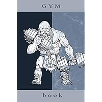 GYM Book: Pocket log for every day. Stylish, minimalist and easy-to-use fitness log book