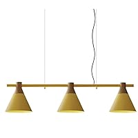 Macaron Chandelier Creative Nordic Simple E27 Adjustable Hanging Lights Indoor Restaurant Living Room Solid Wood Lamp Pendant Lights Cafe Ceiling Lamp Lovely
