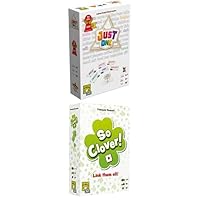 Just One and So Clover! Party Game Bundle, Includes Just One and So Clover! Board Games, Fun Cooperative Games for Family Game Night, Word Games for Kids and Adults, Made by Repos Production