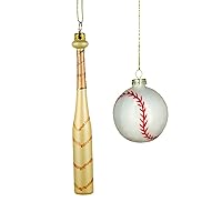 Baseball Bundle - Glass Blown Ornaments for Christmas Tree
