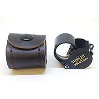 4902-0045 Hastings Triplet Magnifier, 10 x Power, 21 mm Lens Diameter