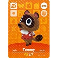 Tommy - Nintendo Animal Crossing Happy Home Designer Series 4 Amiibo Card - 306