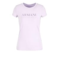 Emporio Armani Armani Exchange Women's Sparkle Logo Cotton T-Shirt