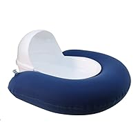 CHUNCIN - Portable Inflatable Potty, Anti Bedsore Inflatable Cushions Potty Elderly Bedridden Nursing Toilet Urinals Pontoon Bedpan
