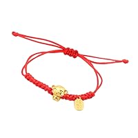 LRGKMCWTOB Chinese 12 Zodiac Animal Charm Bracelet for Women Men Adjustable Red Rope Bracelet Good Luck Symbol Jewelry Mascot Red String Bracelet Birthday Gifts