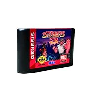Royal Retro Streets of Rage 3 - USA Label Flashkit MD Electroless Gold PCB Card for Sega Genesis Megadrive Video Game Console (Region-Free)