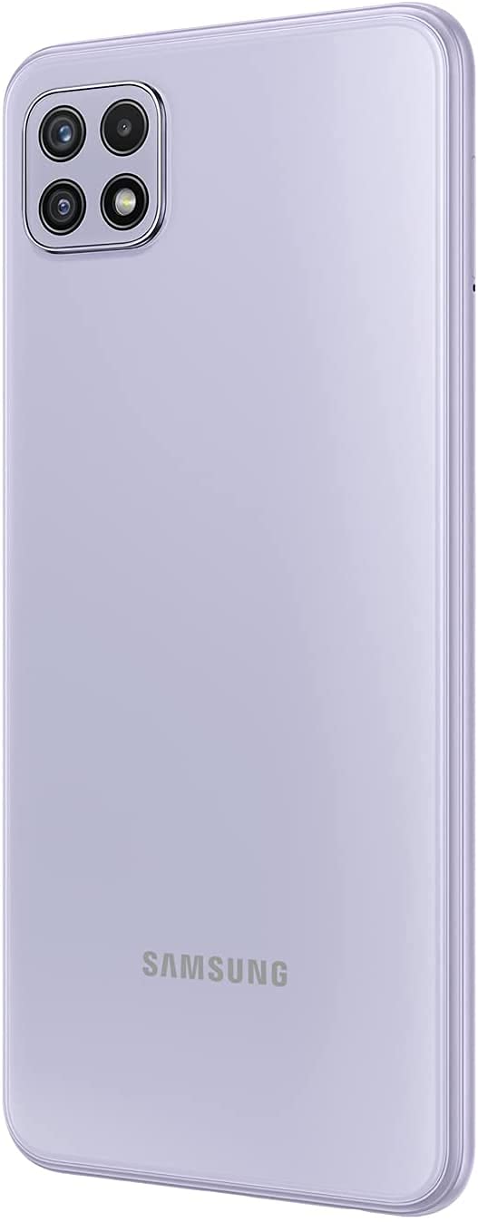 Samsung Galaxy A22 5G (SM-A226B/DS) Dual SIM 128GB/ 8GB RAM, 6.6” GSM Unlocked International Version - No Warranty - Violet
