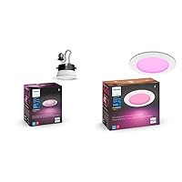 Philips Hue White and Color Ambiance Extra Bright High Lumen Dimmable LED Smart Retrofit Recessed 4