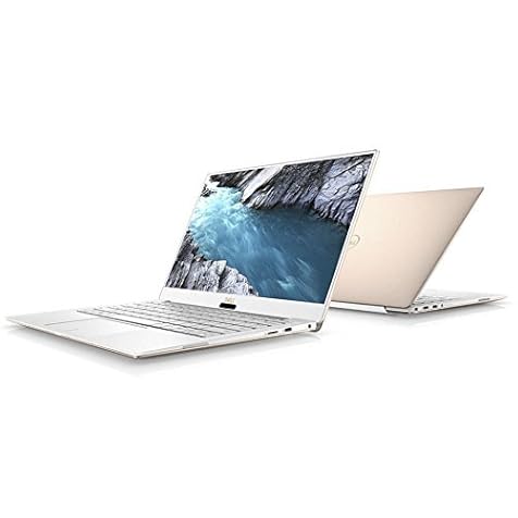 Brand New Dell XPS 9370 Laptop, 13.3in UHD (3840 x 2160) InfinityEdge Touch Display, 8th Gen Intel Core i7-8550U, 16GB RAM, 512 GB SSD, Fingerprint Reader, Windows 10, Rose Gold (Renewed)