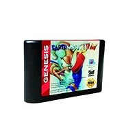 Royal Retro Earthworm Jim - USA Label Flashkit MD Electroless Gold PCB Card for Sega Genesis Megadrive Video Game Console (NTSC-U)