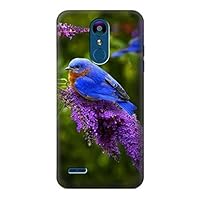 R1565 Bluebird of Happiness Blue Bird Case Cover for LG K8 (2018)