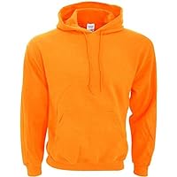 Gildan Adult Fleece Hooded Sweatshirt, Style G18500, Multipack, Orange, X-Large